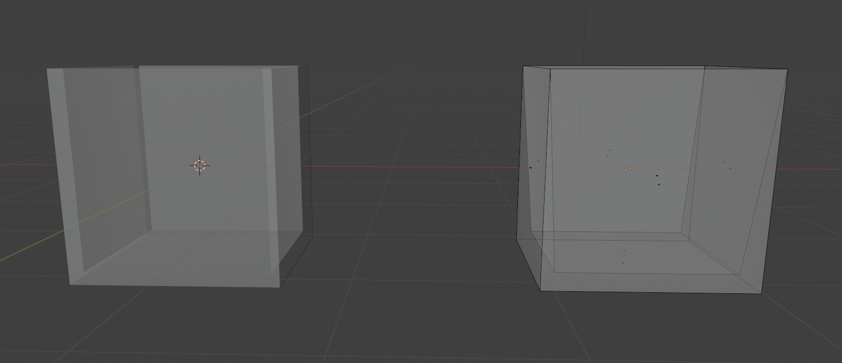 Blenderで作ったモデル